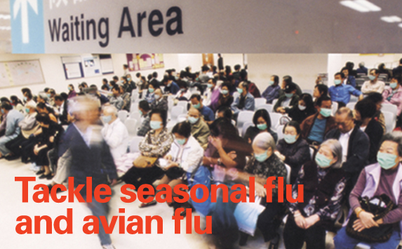 Tackle seasonal flu and avian flu